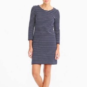 j crew factory maritime knit striped dress